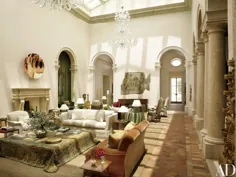 خانه ای به سبک ایتالیایی در لاس وگاس عناصر مدرن و جذابیت دنیای قدیم را با هم آمیخته است