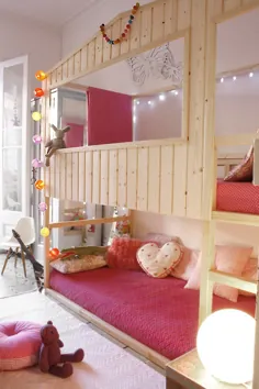DIY: خانه ای چوبی با تخت های Kura - هکرهای IKEA