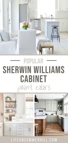 رنگ های رنگی کابینت محبوب SHERWIN WILLIAMS