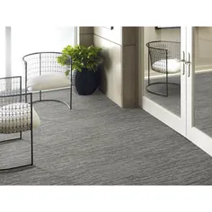 Dynamic Vision 9 "x 36" Level Cut and Loop Peel and Stick Carpet Tile