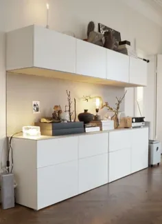 33 روش استفاده از واحدهای Besta IKEA در دکوراسیون منزل
