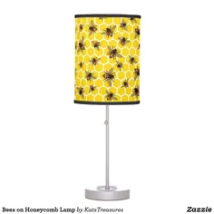 زنبورها روی لامپ لانه زنبوری |  Zazzle.com