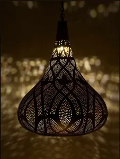 چراغ سقفی آویز مراکش چراغ سقفی مراکشی |  اتسی