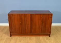 پایه میز کناری تخته کابینت Rosewood دانمارکی Mid Century |  اتسی