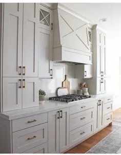 کابینت آشپزخانه خاکستری گرم