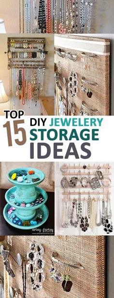 15 ایده برتر برای ذخیره سازی جواهرات