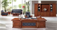 میز اداری چوبی میز اداری دفتر مدیر عامل و رئیس جمهور