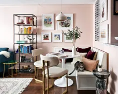 این آپارتمان در جورج تاون پر از ایده برای زنده کردن حتی کوچکترین فضا است |  واشنگتن (دی سی)