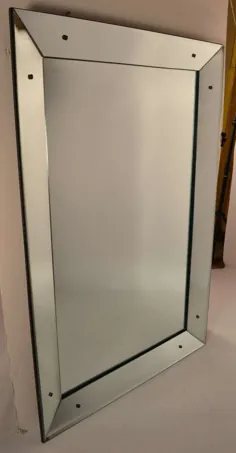 آینه بزرگ چهار چوبی آینه ای سبک ونتیلی هالیوود