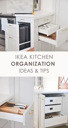 تور آشپزخانه قسمت 2 |  ایده ها و هک های سازماندهی کابینتهای آشپزخانه IKEA - گل درخت گل گیاه