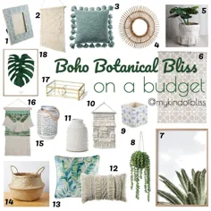 Boho Botanical Bliss- با بودجه