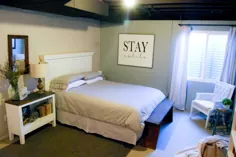 اتاق خواب مهمان زیرزمین ناتمام - لیست پروژه های امیلی