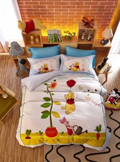 سرویس خواب دکوراسیون اتاق وینی The Pooh |  مجموعه های EBedding
