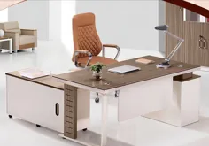 مبلمان اداری با طراحی مدرن میز مدیریت (OWDK-1530)