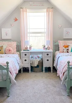 وقت آن است که بچه هایتان در یک اتاق مشترک باشند؟  این 10 فضای زرق و برق دار شما را الهام می دهد