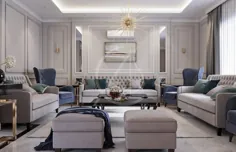 طراحی داخلی خانه کلاسیک |  ریاض ، عربستان سعودی - CAS