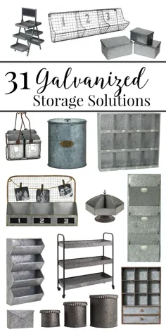 31 راه حل ذخیره سازی فلز گالوانیزه برای سازماندهی زندگی شما!
