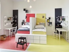 Une chambre unique pour trois enfants - PLANETE DECO دنیای خانه ها