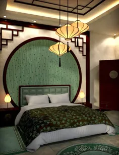 اتاق خواب مدرن چینی