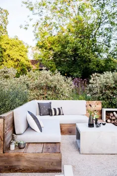 Banquette terrasse: banc extérieur pour le salon de jardin