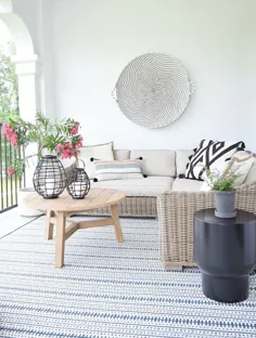 فرش های فضای باز مورد علاقه + بالش های این فصل |  ZDesign در خانه