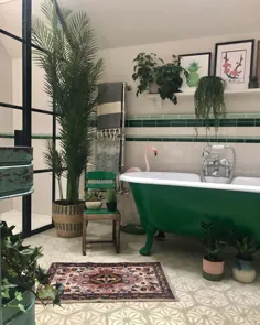 آپارتمان درمانی در اینستاگرام: ”انرژی حمام سبز؟  (از طریقhouseofmaram) "
