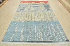 فرش مدرن مراکشی 7'10 "x 10'9" |  اتسی