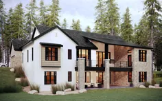 خانه سفارشی مدرن مزرعه - سازندگان امضا Stone Aspen |  Castle Rock سازنده خانگی سفارشی |  کلرادو