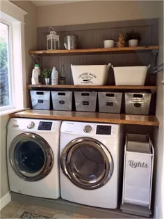 ایده های ایده آل برای ذخیره سازی لباسشویی کوچک که باید در نظر بگیرید