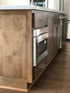 کابینت آشپزخانه رنگ آمیزی شده
