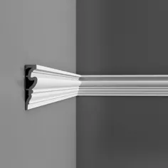 Orac Decor High Impact Polystyrene Door Surround Casting Primed White 4-5 / 8in H x 90in طولانی (سفید)