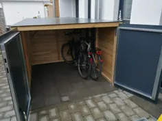 Fahrradgaragen - Widmann - Ideen aus Holz für den Garten