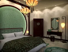 اتاق خواب مدرن چینی