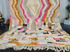 فرش مراکش حیرت انگیز فرش مراکش بوجاد فرش Azilal |  اتسی