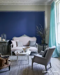 گلدان پروژه 1 لیتری Annie Sloan-Napoleonic Blue Chalk Paint