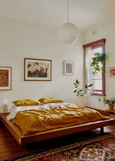 ایده های اتاق خواب: خانه مجسمه ساز لوکاس وارن در ملبورن واحه ای پر از گیاه است