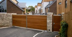 دروازه های چوبی برقی |  دروازه های دست ساز |  پنچارد انگلستان