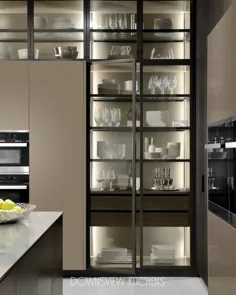 بخشهای بی دردسر - نمای آشپزخانه و کابینت زیبا و سفارشی |  تولید کنندگان کابینت آشپزخانه سفارشی