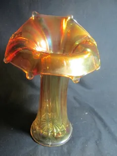 گلدان شیشه ای کارناوال Imperial Marigold - کارناوال |  اتسی