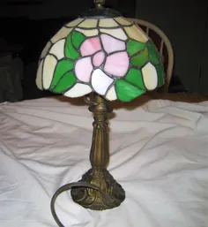 فروش سایه چتر لامپ شیشه ای رنگی تیفانی کوچک |  اتسی