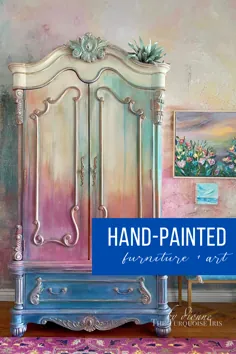 مبلمان و هنر نقاشی دستی DIY