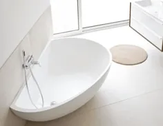 20 طراح Badewannen im minimalistischen Stil für das moderne Bad