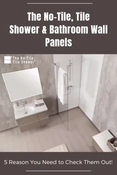 دیوارهای حمام بدون کاشی ، کاشی و حمام - 5 دلیل که باید آنها را بررسی کنید