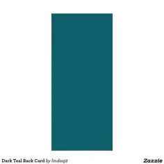 کارت رک Dark Teal |  Zazzle.com