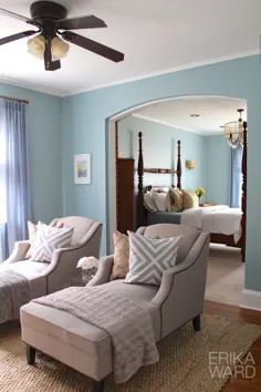 چگونه می توان یک خانه جدید در حالت Extreme Makeover بدست آورد: نسخه خانگی - یک خانه یکپارچه با برچسب آبی