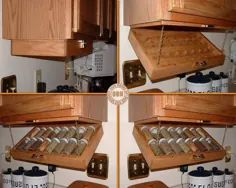 ایده های آسان برای ذخیره سازی آشپزخانه DIY |  شبکه مالک ساز