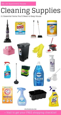 21 وسیله تمیز کننده ای که باید برای تمیز نگه داشتن مکان جدید خود بی نیاز کنید |  از زندگی و لیزا