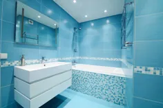 کاشی و بافت: آخرین روند در طراحی حمام |  فضاهای Livin