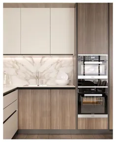 طراحی ساده اتاق آشپزخانه
