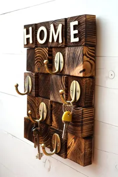 مردان شخصی ، کلید قلاب ، رک کلیدی برای دیوار ، تنظیم کننده ورودی ، نگهدارنده کلید چوبی ، آویز کلید چوبی دیواری ، تنظیم کننده کلید چوبی ، گرم سازی خانه